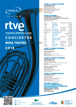 Portada cartel Ciclo de conciertos RTVE