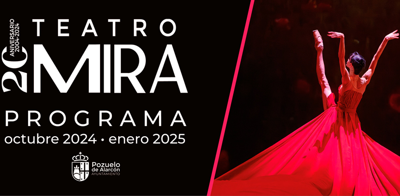 Programación Teatro MIRA octubre 2024 - enero 2025