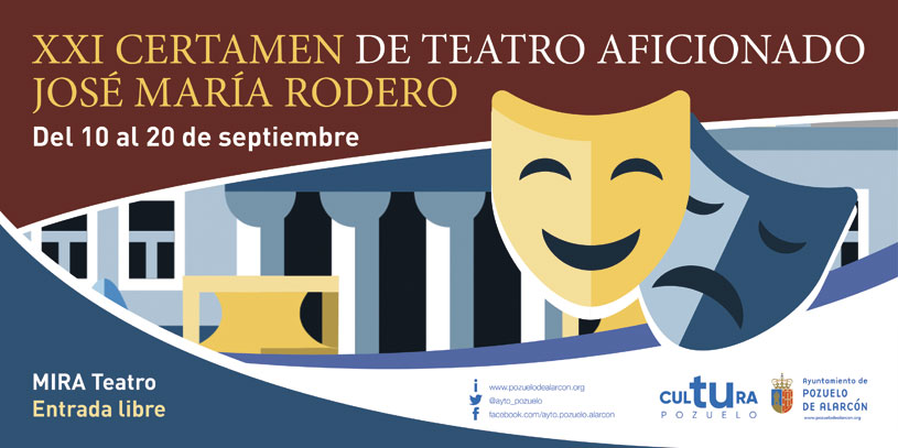 Cartel del XXI Certamen José María Rodero