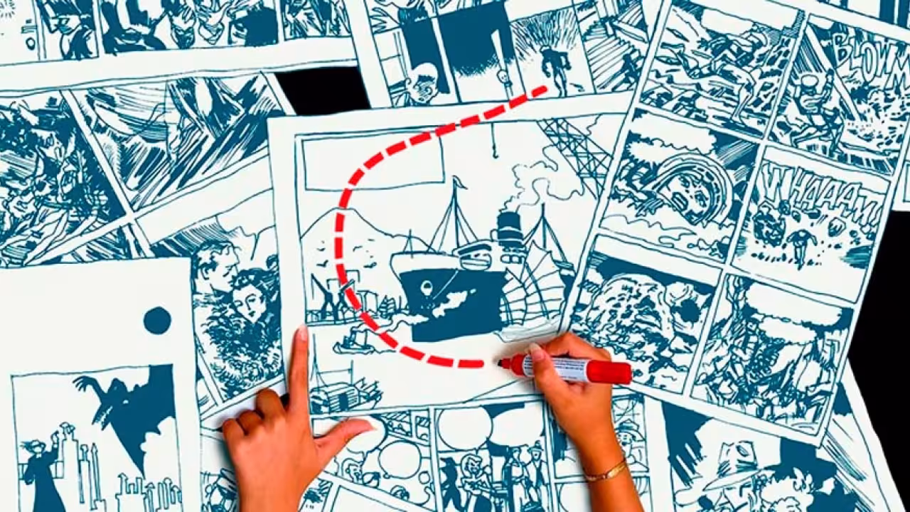 Exposición "Pensar el cómic. Un viaje por el arte de la narración gráfica"