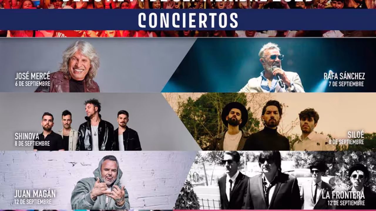 Entradas conciertos fiestas