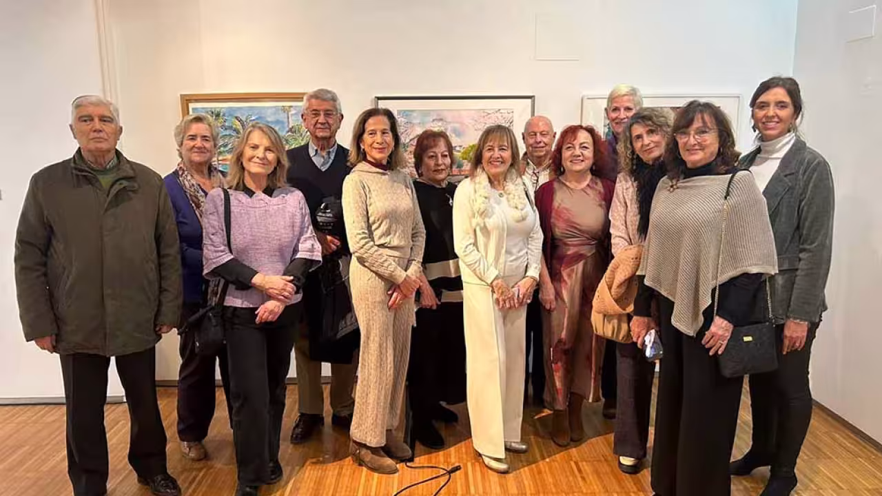 Inauguracion Exposicion Luz y Color Pozuelo de Alarcon