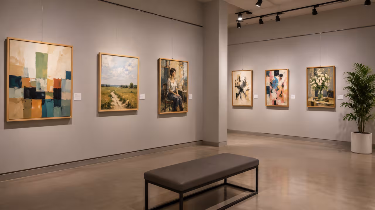Exposición del Certamen de Pintura