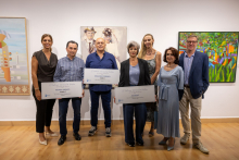Foto de familia con los ganadores