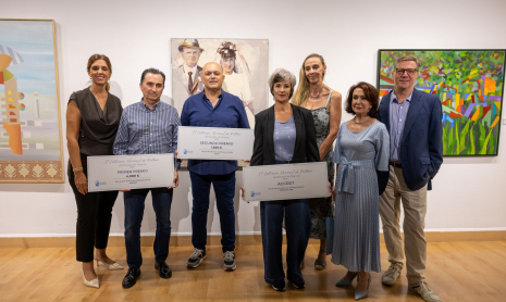 Foto de familia con los ganadores