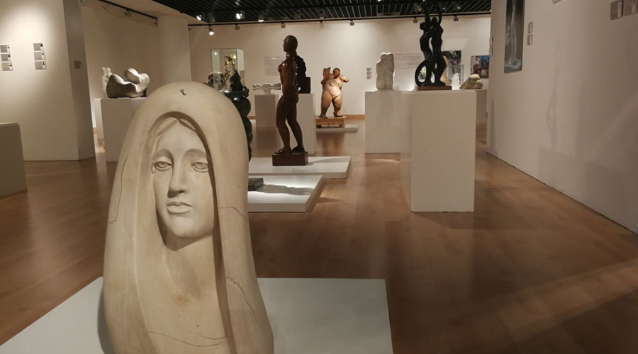 Exposición La mujer en la escultura cubana