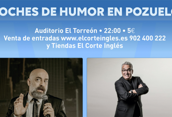 Cartel Noches de humor en Pozuelo