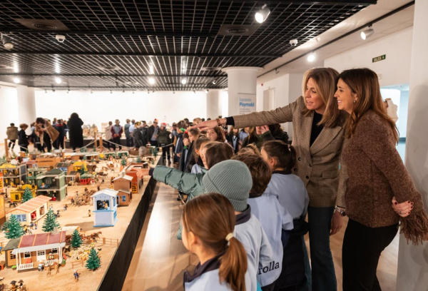 Inauguración exposición Playmobil