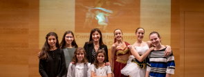 La alcaldesa en los premios excelencia