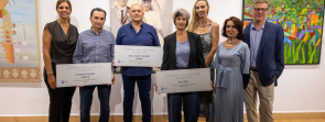 Foto de familia con los ganadores